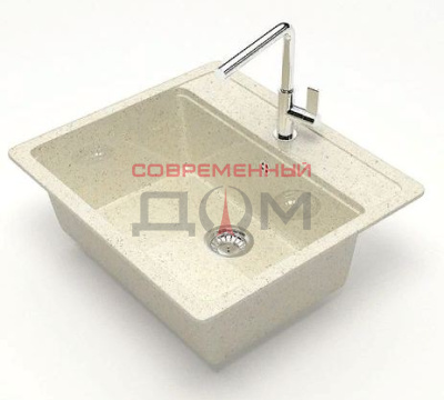 Кух.мойка Granit MARRBAXX глянц Джеки Z9Q2 (беж.)